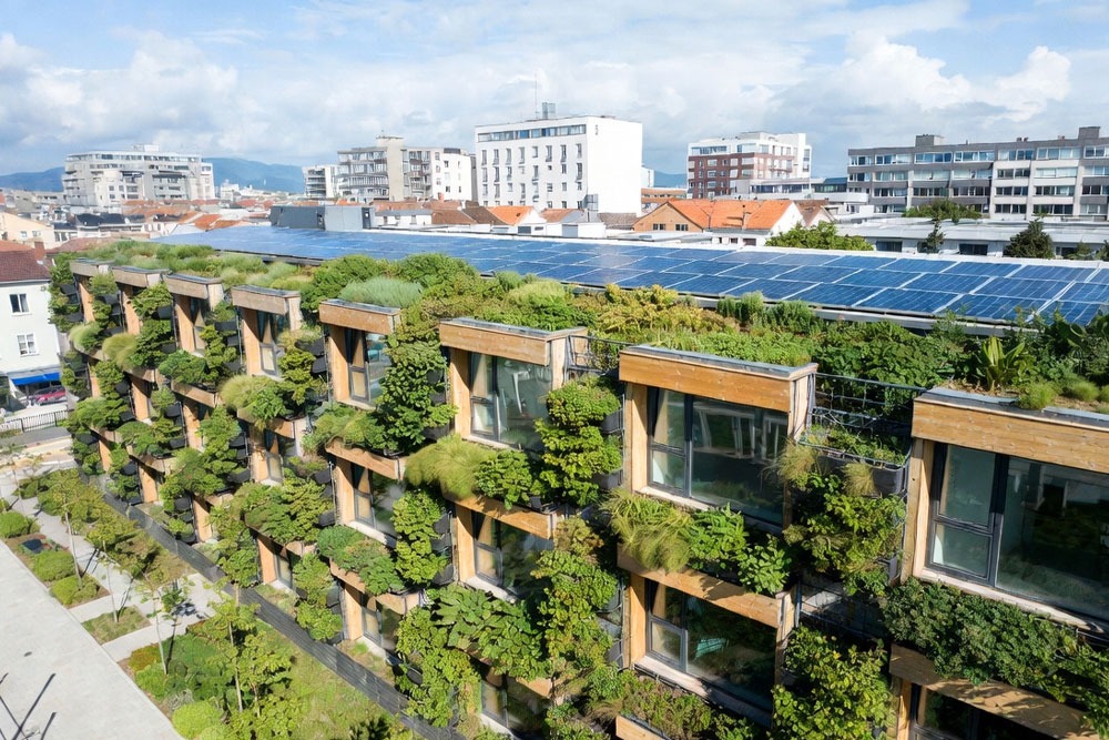 Zielone ekologiczne budownictwo